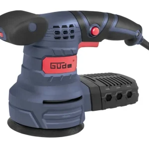 Zertifiziert Güde EXS 125 E Exzenterschleifer 380 Watt 125 mm ( 58130 ) + Schleifpapier