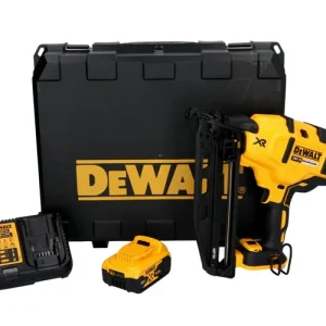 Zertifiziert DeWalt DCN 660 P1 Akku Nagler 18V 32-63 mm Brushless + 1x Akku 5,0 Ah + Ladegerät + Koffer