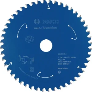 Zertifiziert Bosch expert for Aluminium Kreissägeblatt 150 x 20 x 1,8 mm 48 Zähne ( 2608644537 )