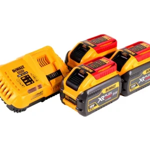Neue Kollektion DeWalt DCB 118 X3 FlexVolt 54 V / 18 V Starter Set + 3x DCB 547 Akku 9,0 Ah