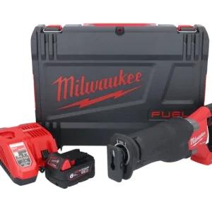 Bestpreis Milwaukee M18 ONEFSZ-601X Akku Recipro Säbelsäge 18 V Brushless + 1x Akku 6,0 Ah + Ladegerät +HD Box