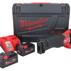 Top-Preis Milwaukee M18 ONEFSZ-802X Akku Recipro Säbelsäge 18 V Brushless + 2x Akku 8,0 Ah + Ladegerät + HD Box