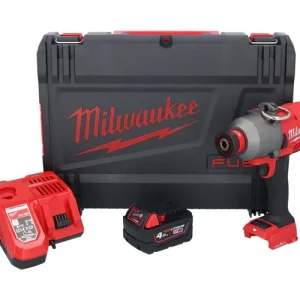 Billig Milwaukee M18 ONEFHIWH716-401X Akku Schlagschrauber 18 V 1017 Nm 7/16" Brushless + 1x Akku 4,0 Ah + Ladegerät + HD Box