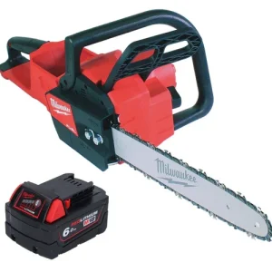 Milwaukee M18 FCHS35-601 Akku Kettensäge 18 V 35 cm 12,4 m/s + 1x Akku 6,0 Ah - ohne Ladegerät Kostenloser Rückversand