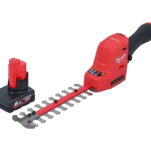Milwaukee M12 FHT20-601 Akku Strauchschere 12 V 20 cm Brushless + 1x Akku 6,0 Ah - ohne Ladegerät Begrenztes Angebot
