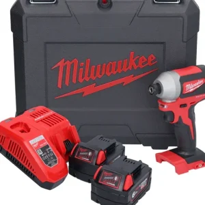 Angebot Milwaukee M18 CBLID-602C Akku Schlagschrauber 18 V 180 Nm 1/4" Brushless + 2x Akku 6,0 Ah + Ladegerät + Koffer