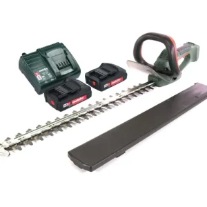 Kostenloser Versand Metabo AHS 18-65 V Akku Heckenschere 18 V 63 cm + 2x Akku 2,0 Ah + Ladegerät