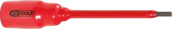 Kostenloser Versand KS TOOLS 1/2" Bit-Stecknuss mit Schutzisolierung für Innensechskant-Schrauben, 8mm,267mm lang ( 117.1175 )