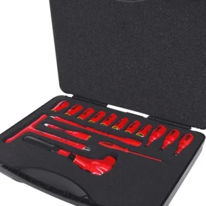 Neu KS TOOLS 1/2" Steckschlüssel-Satz mit isolierten Werkzeugen, 16-tlg ( 117.1860 )