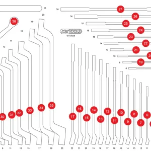 Aktuell KS TOOLS Leere Schaumstoffeinlage zu 811.0038 ( 811.0038-97 )
