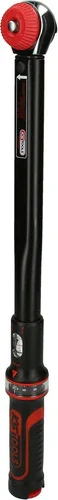 Zertifiziert KS TOOLS 3/4" ERGOTORQUE®precision Ratschen-Drehmomentschlüssel Drehknopf, 110-550Nm ( 516.1490 )
