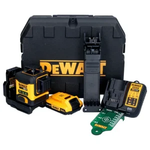 DeWalt DCLE 34031 D1 Akku Linienlaser 18 V 3x 360° grün + 1x Akku 2,0 Ah + Ladegerät + Koffer Jetzt Bestellen
