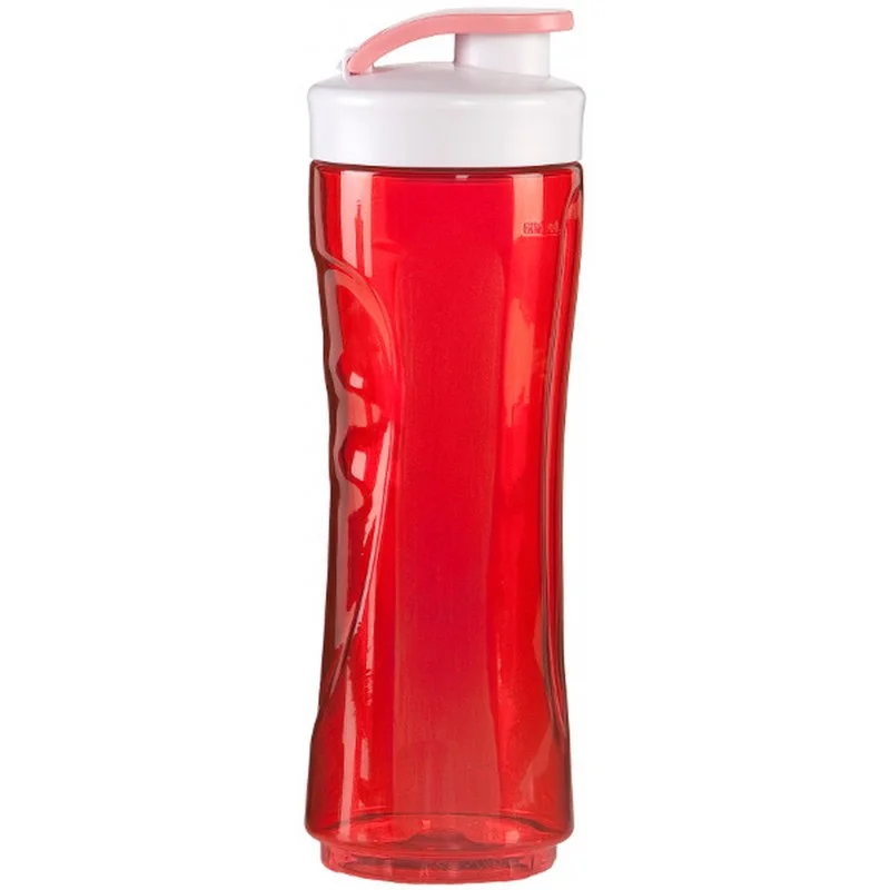 Zertifiziert DOMO Trinkflasche 600ml, Rot DO434BL-BG