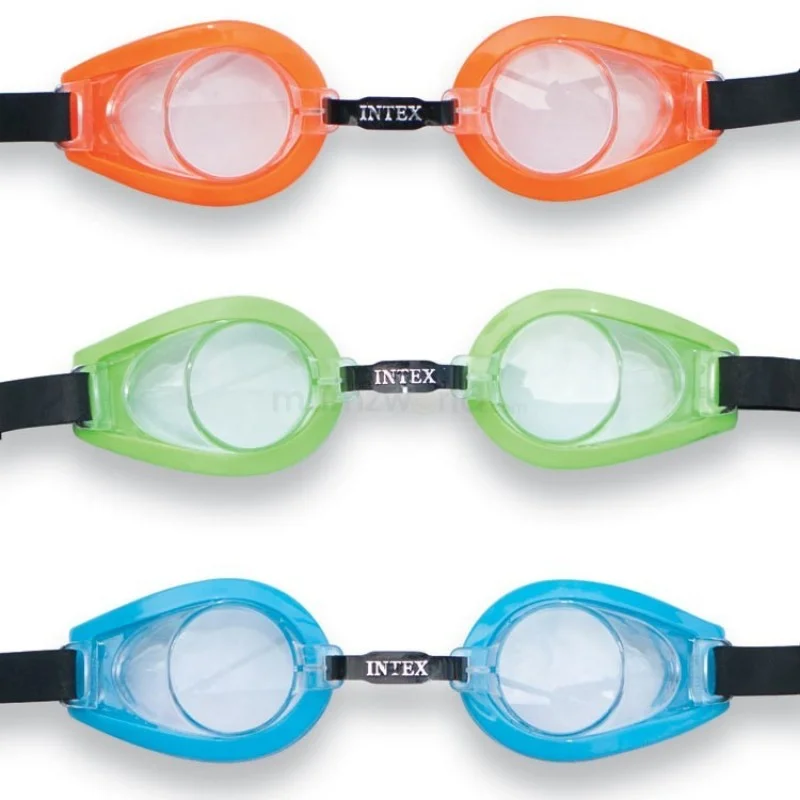 Zertifiziert INTEX Kinder Schwimmbrillen 3 St. 55612
