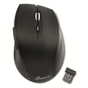 Expressversand MEDIARANGE Funk-Maus MROS208, 5 Tasten, Highline Serie