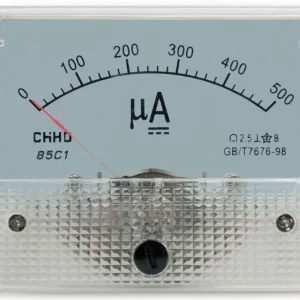 Einbau-Messinstrument, 0...500 µA- Billig