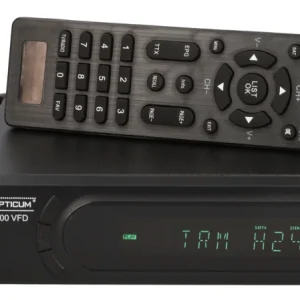 Zertifiziert RED OPTICUM DVB-S2 HDTV-Receiver AX 300 VFD