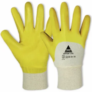 Zertifiziert HASE SAFETY GLOVES Arbeitshandschuhe, Nitril, Erfurt lite, EN 388, EN 420, Größe 8