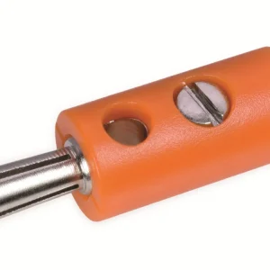 Zwergstecker, orange, 10 Stück Neu Im Sortiment