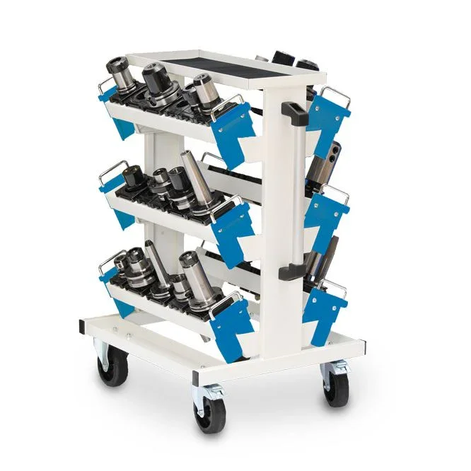 Zertifiziert Bedrunka+Hirth CNC transport trolley, 6 x tool holder carrier 600 (WAT)