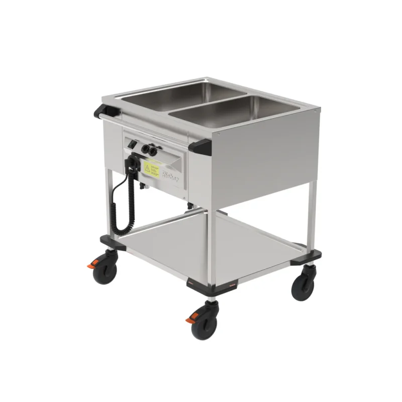 Zertifiziert Rieber ZUB 2-tubs - handle on the long side